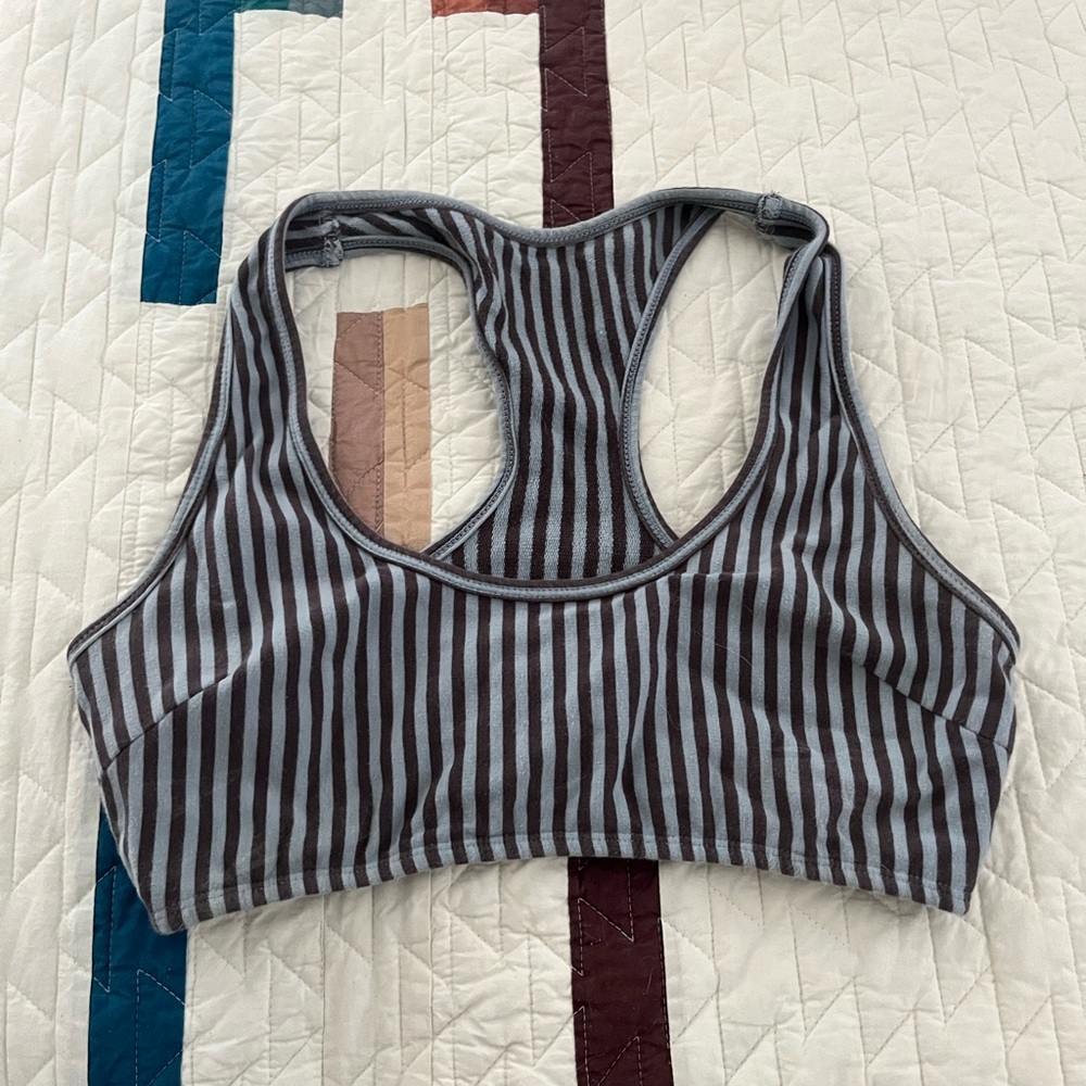 Fashion Brand Company Striped Bralette